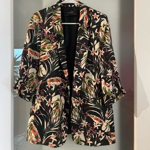 Zara Floral Blazer, multicolored